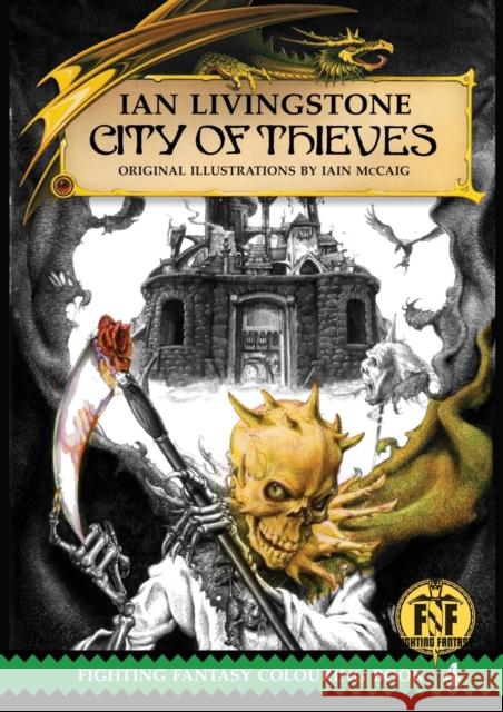 City of Thieves Colouring Book Sir Ian, CBE Livingstone 9781911390077 Snowbooks Ltd - książka