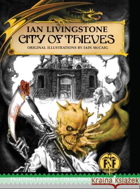 City of Thieves Colouring Book Ian Livingstone   9781911390084 Snowbooks Ltd - książka