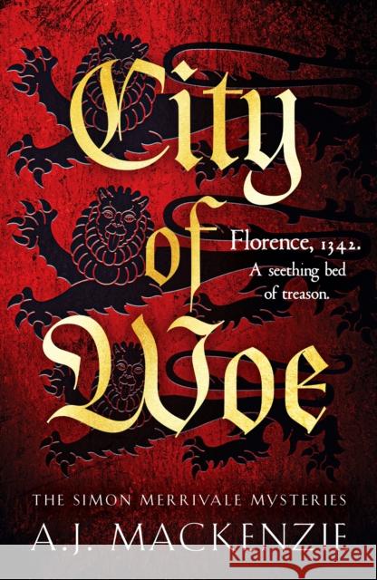 City of Woe: An utterly compelling medieval mystery A.J. MacKenzie 9781804366899 Canelo - książka