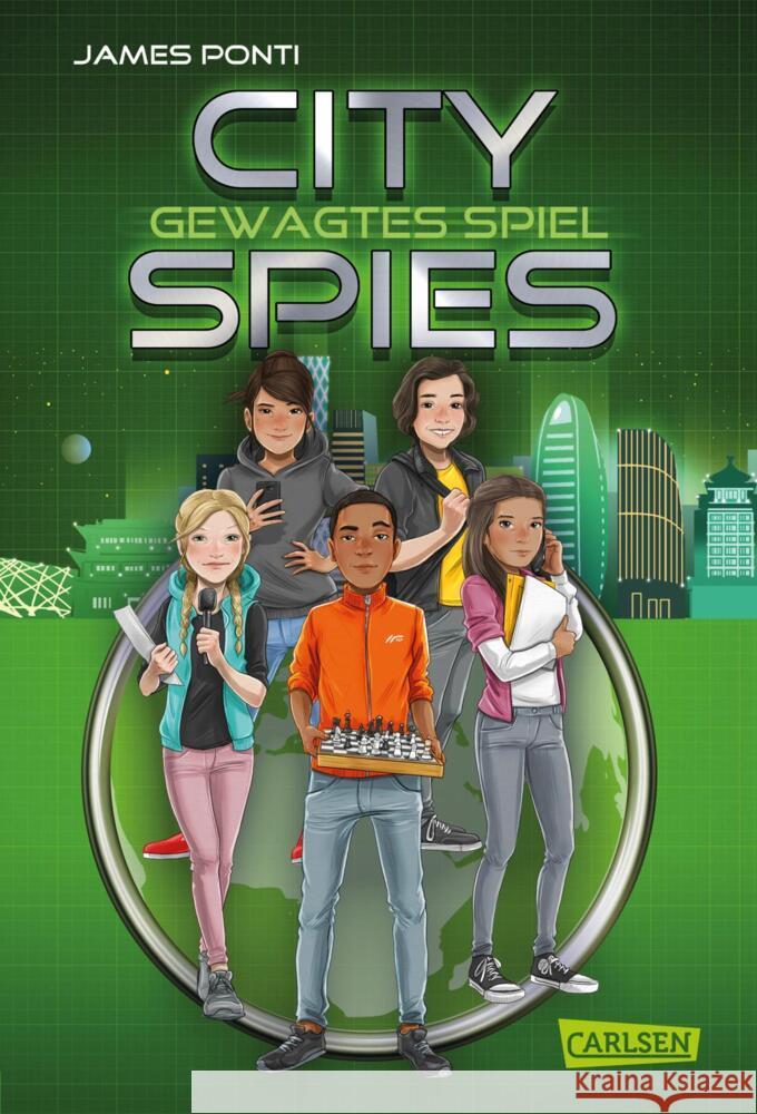 City Spies 3: Gewagtes Spiel Ponti, James 9783551557810 Carlsen - książka