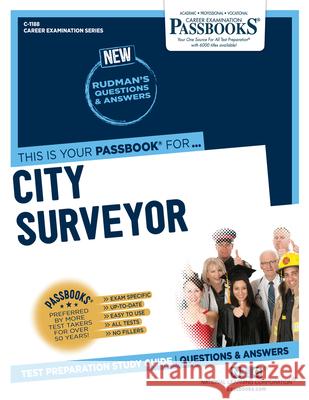 City Surveyor (C-1188): Passbooks Study Guide Volume 1188 National Learning Corporation 9781731811882 National Learning Corp - książka