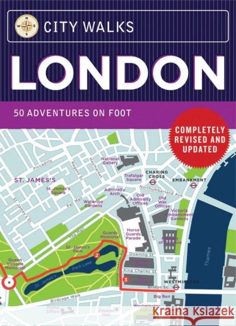 City Walks Deck: London Revised Edition: 50 Adventures on Foot Christina Henry de Tessan 9780811874106  - książka