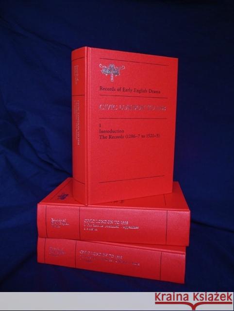 Civic London to 1558 [3 Volume Set] Anne Lancashire 9781843843993 Boydell & Brewer - książka