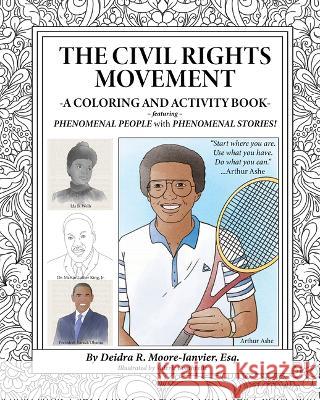 Civil Rights Movement a Colori Deidra Moore 9781645438540 Mascot Kids - książka