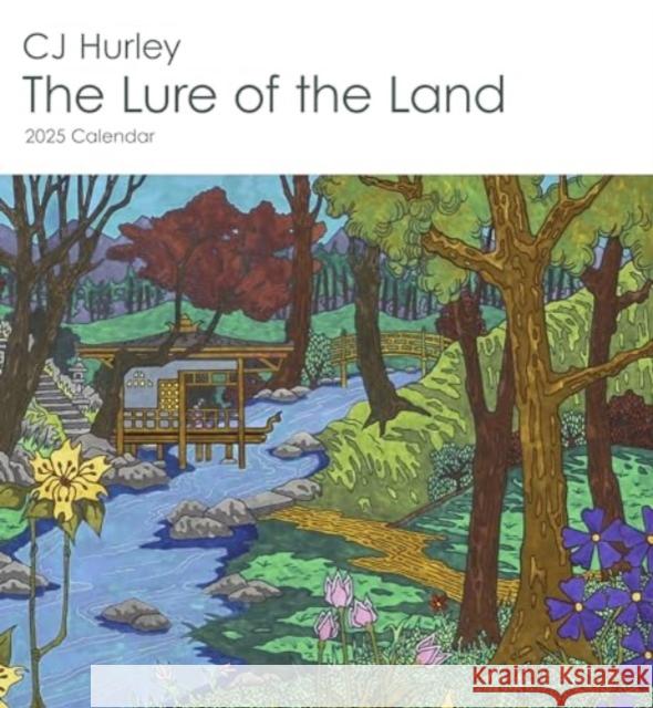 CJ Hurley: The Lure of the Land 2025 Wall Calendar CJ Hurley 9781087508870 Pomegranate - książka