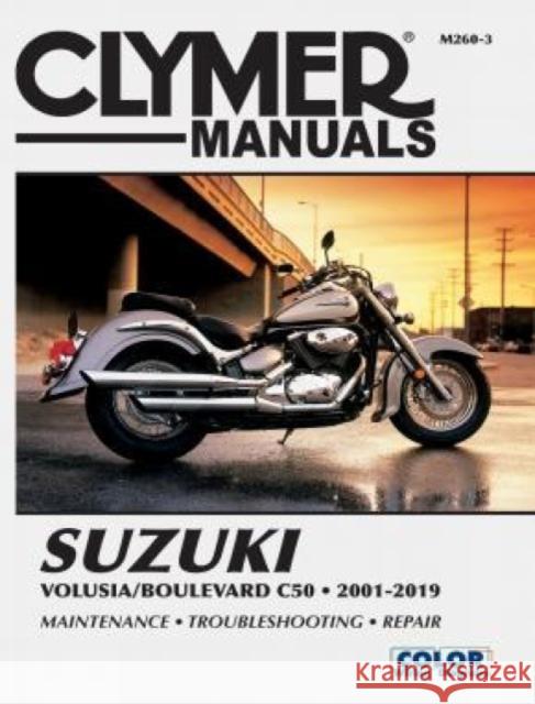 CL Suzuki Volusia/Boulevard C50 2001-2019 Repair Manual Haynes 9781620923801 Haynes Manuals - książka