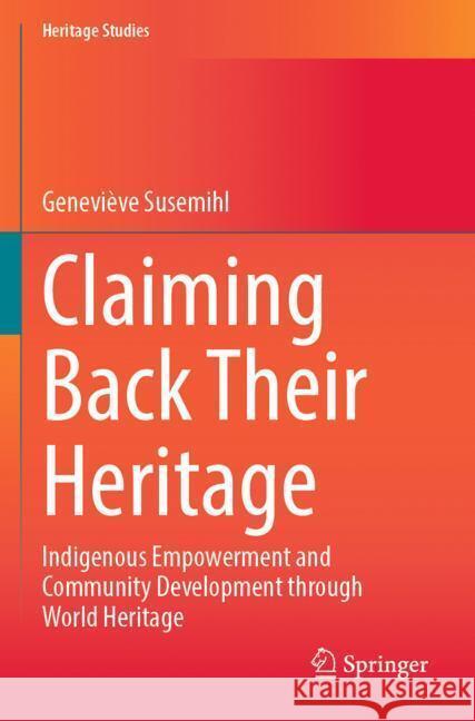 Claiming Back Their Heritage Susemihl, Geneviève 9783031400650 Springer - książka