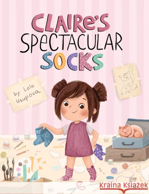 Claire’s Spectacular Socks Lola Usupova 9781035840618 Austin Macauley - książka
