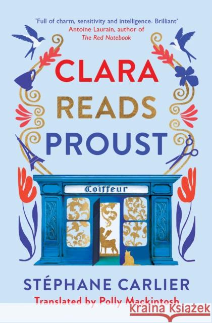 Clara Reads Proust Stephane Carlier 9781913547738 Gallic Books - książka