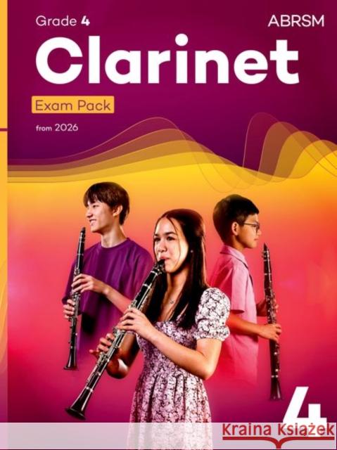 Clarinet Exam Pack from 2026, ABRSM Grade 4 ABRSM 9781786016393 Associated Board of the Royal Schools of Musi - książka