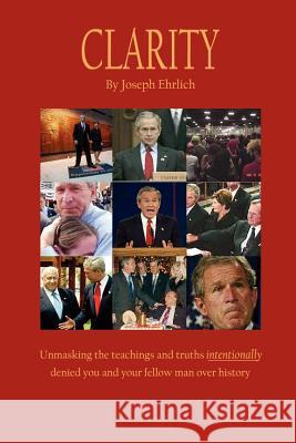 Clarity By Joseph Ehrlich Joseph, Ehrlich 9780615141428 Sender Berl & Sons Inc - książka