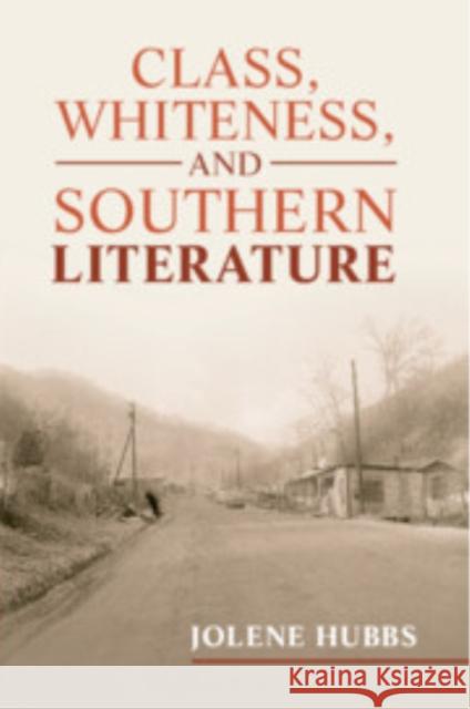 Class, Whiteness, and Southern Literature Jolene Hubbs 9781009250641 Cambridge University Press - książka