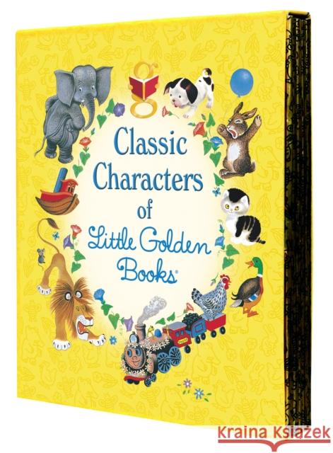 Classic Characters of Little Golden Books: The Poky Little Puppy; Tootle; The Saggy Baggy Elephant; Tawny Scrawny Lion; Scuffy the Tugboat Various 9780375859342 Random House USA Inc - książka