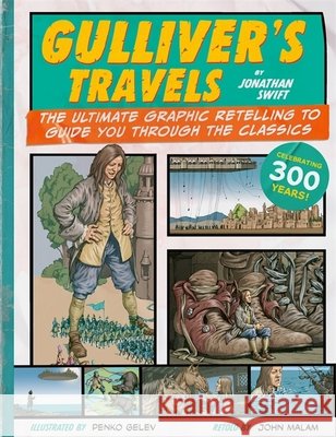 Classic Comics: Gulliver's Travels Malam, John 9781835874561 Bonnier Books UK - książka