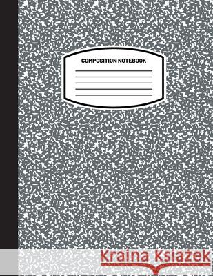 Classic Composition Notebook: (8.5x11) Wide Ruled Lined Paper Notebook Journal (Charcoal Gray) (Notebook for Kids, Teens, Students, Adults) Back to School and Writing Notes Blank Classic 9781774762127 Blank Classic - książka