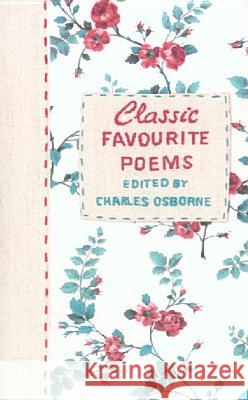 Classic Favourite Poems Charles Osborne 9780007204373 HarperCollins Publishers - książka