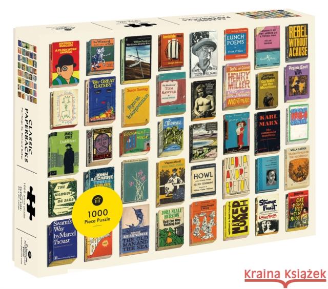 Classic Paperbacks 1000 Piece Puzzle Richard Baker 9781648960000 Princeton Architectural Press - książka