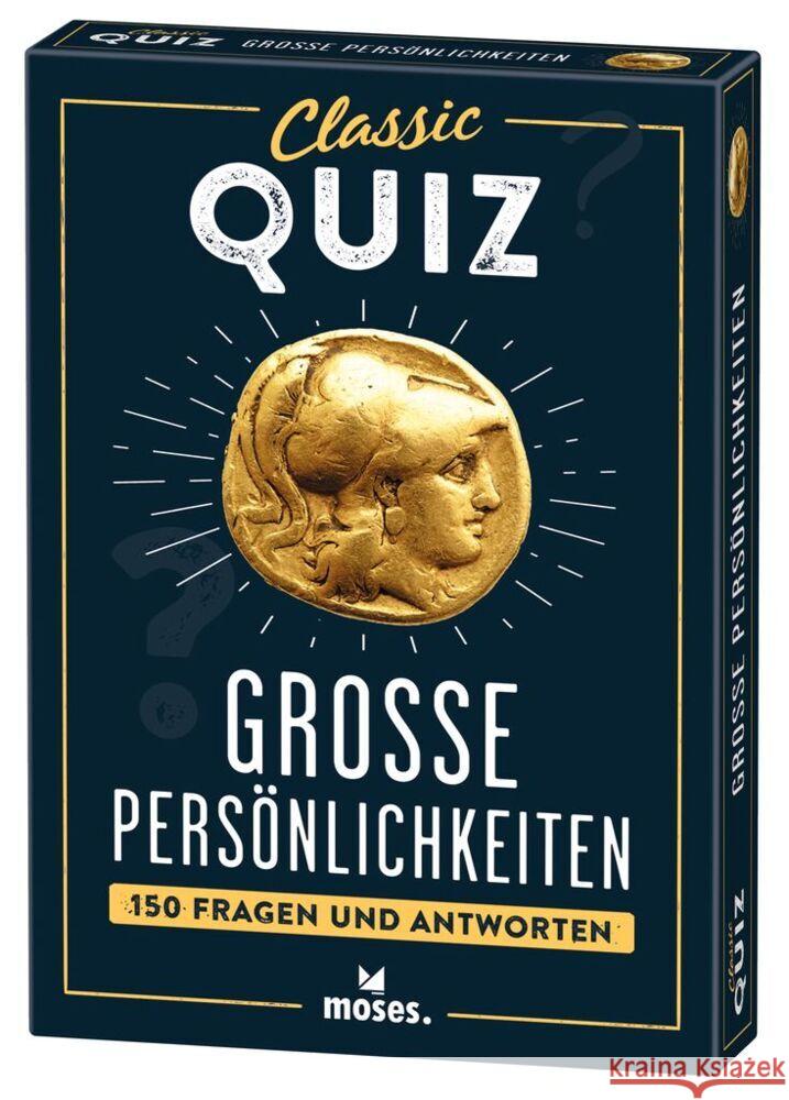 Classic Quiz Große Persönlichkeiten Bungter, Tobias 9783964551986 moses. Verlag - książka
