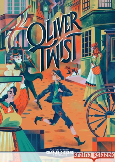 Classic Starts®: Oliver Twist Charles Dickens 9781454942382 Sterling Children's Books - książka