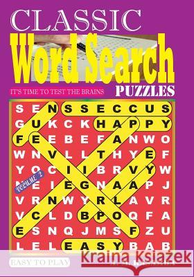 CLASSIC Word Search Puzzles Kasamba, A. M. 9781974058983 Createspace Independent Publishing Platform - książka