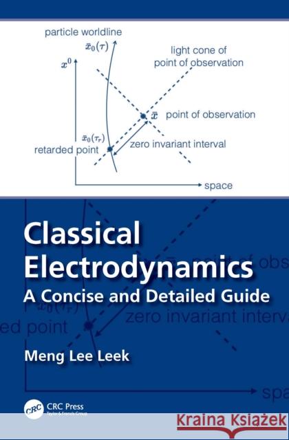 Classical Electrodynamics: A Concise and Detailed Guide Meng Lee Leek 9781032848310 CRC Press - książka