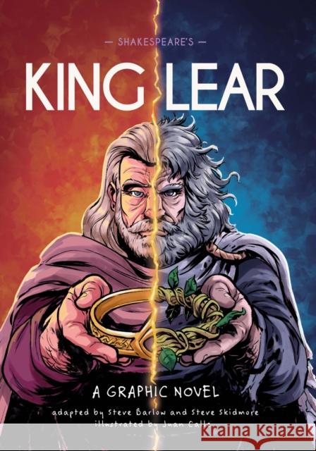 Classics in Graphics: Shakespeare's King Lear: A Graphic Novel Steve Skidmore 9781445190266 Hachette Children's Group - książka