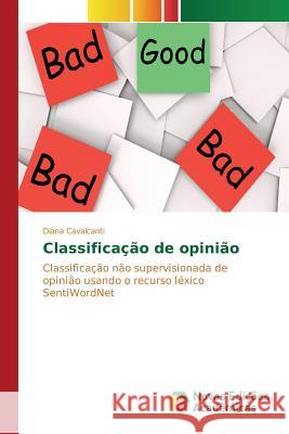 Classificação de opinião Cavalcanti Diana 9783639836172 Novas Edicoes Academicas - książka