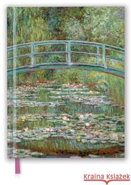 Claude Monet: Bridge over a Pond of Water Lilies (Blank Sketch Book)  9781787558410 Flame Tree Publishing - książka