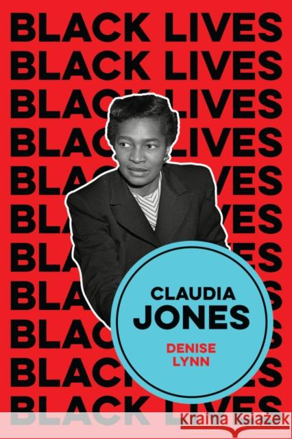 Claudia Jones Denise Lynn 9781509549306 Polity Press - książka