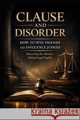 Clause and Disorder - How to Win Friends and Influence Judges: Mastering the Mindset Behind Legal English International, Winford, Halford, Carl 9798247461562 Independently Published - książka