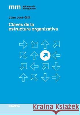 Claves de la estructura organizativa Juan José Gilli 9789506419059 Ediciones Granica, S.A. - książka