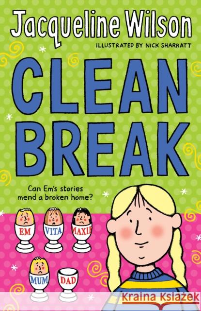 Clean Break Jacqueline Wilson 9780440868507 Penguin Random House Children's UK - książka