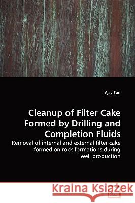 Cleanup of Filter Cake Formed by Drilling and Completion Fluids Ajay Suri 9783639160147 VDM Verlag - książka