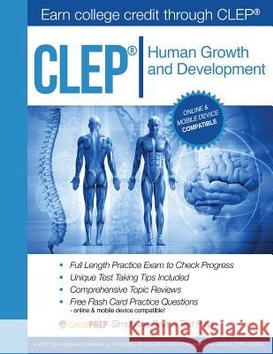 CLEP - Human Growth and Development Gcp Editors 9780996459181 Gotham City Ventures - książka