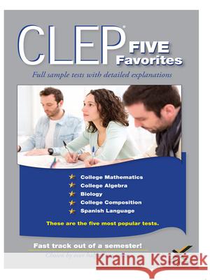 CLEP Five Favorites Sharon Wynne 9781607875765 Xamonline - książka