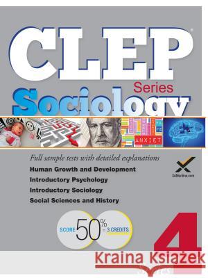 CLEP Sociology Series 2017 Sharon Wynne 9781607875796 Xamonline - książka