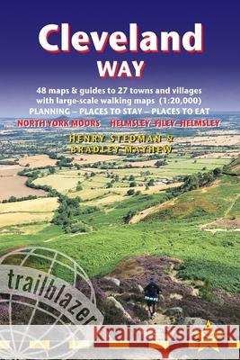 Cleveland Trailblazer Walking Guide: Two-way guide: Helmsley to Filey to Helmsley Bradley Mayhew 9781912716494 Trailblazer Publications - książka