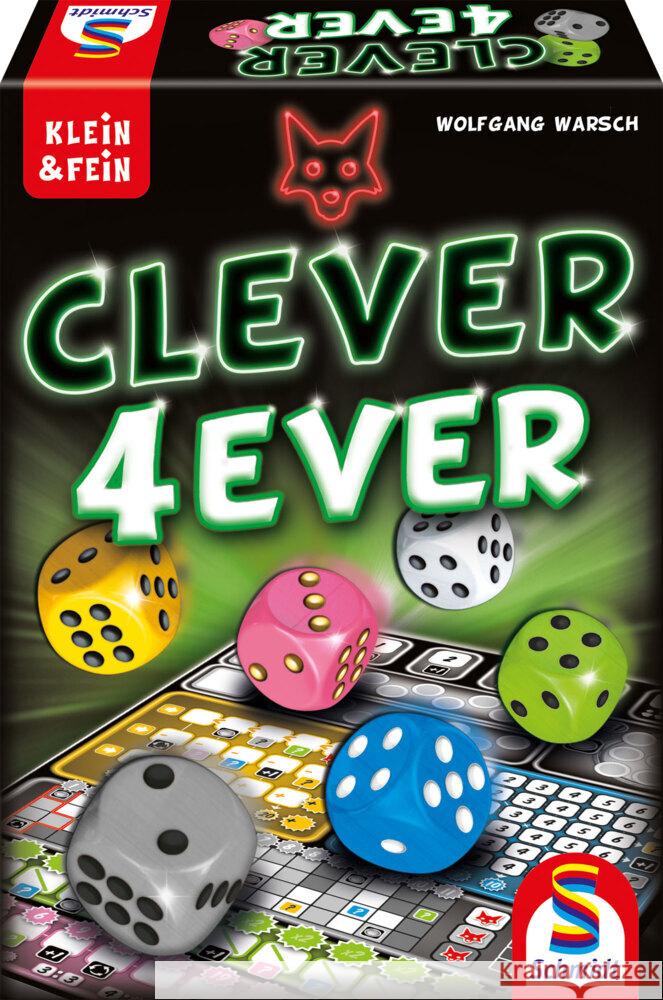 Clever 4-ever  4001504494247 Schmidt Spiele - książka