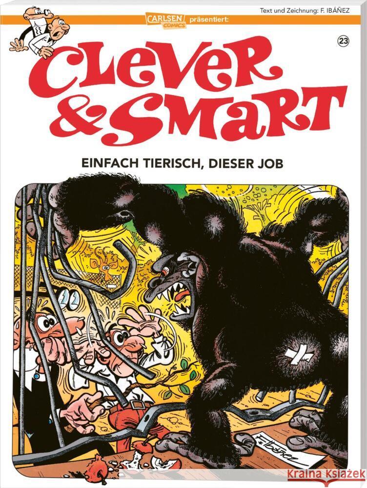 Clever und Smart 23: Einfach tierisch, dieser Job Ibáñez, Francisco 9783551804341 Carlsen Comics - książka
