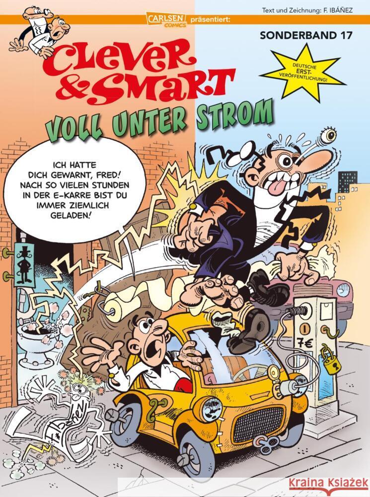 Clever und Smart Sonderband 17: Voll unter Strom Ibáñez, Francisco 9783551794079 Carlsen Comics - książka