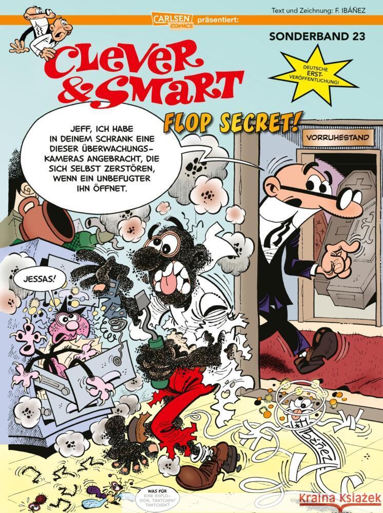 Clever und Smart Sonderband 23: Chaos undercover Ibáñez, Francisco 9783551799999 Carlsen Comics - książka