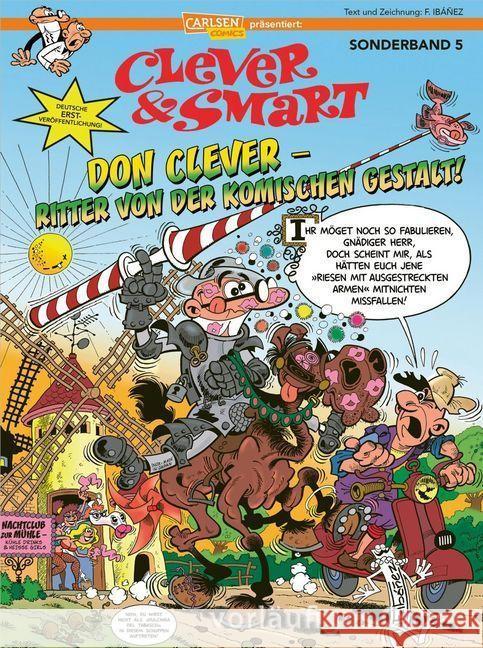 Clever und Smart Sonderband - Don Clever - Ritter von der komischen Gestalt! Ibáñez, Francisco 9783551790576 Carlsen - książka