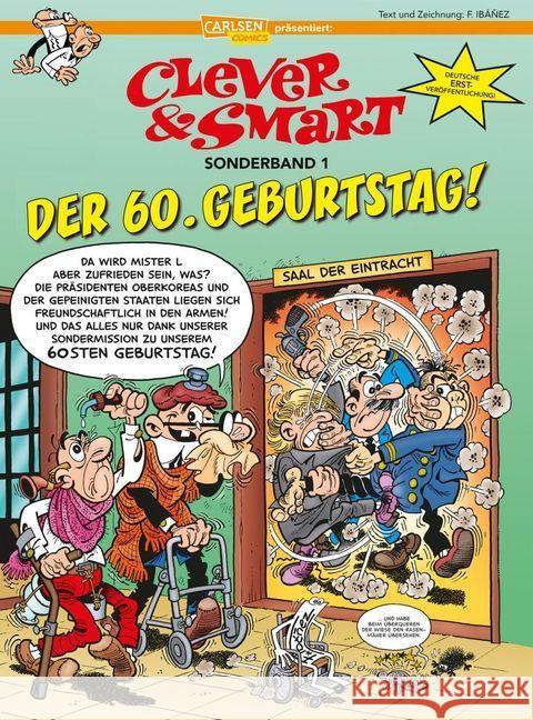 Clever und Smart Sonderband: Der 60. Geburtstag Ibáñez, Francisco 9783551789631 Carlsen - książka