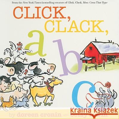 Click, Clack, ABC Doreen Cronin Betsy Lewin 9781416991243 Little Simon - książka