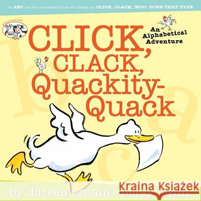 Click, Clack, Quackity-Quack Doreen Cronin Betsy Lewin 9780689877155 Atheneum Books - książka