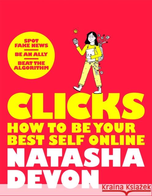 Clicks - How to Be Your Best Self Online Natasha Devon 9781529066630 Pan Macmillan - książka