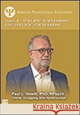 Clients Struggling With Perfectionism Paul L. Hewitt 9781433831331 American Psychological Association - książka