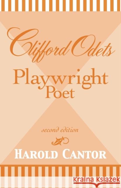 Clifford Odets: Playwright-Poet Cantor, Harold 9780810837324 Scarecrow Press - książka