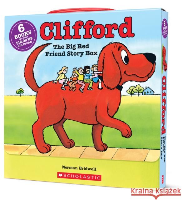 Clifford the Big Red Friend Story Box Norman Bridwell Norman Bridwell 9781338831801 Scholastic Inc. - książka