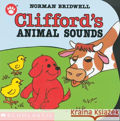 Clifford's Animal Sounds Norman Bridwell 9780590447348 Cartwheel Books - książka